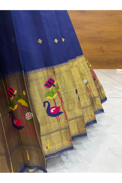 Beautiful South Indian Style Half Saree with Blouse and Dupatta for Women | Leela