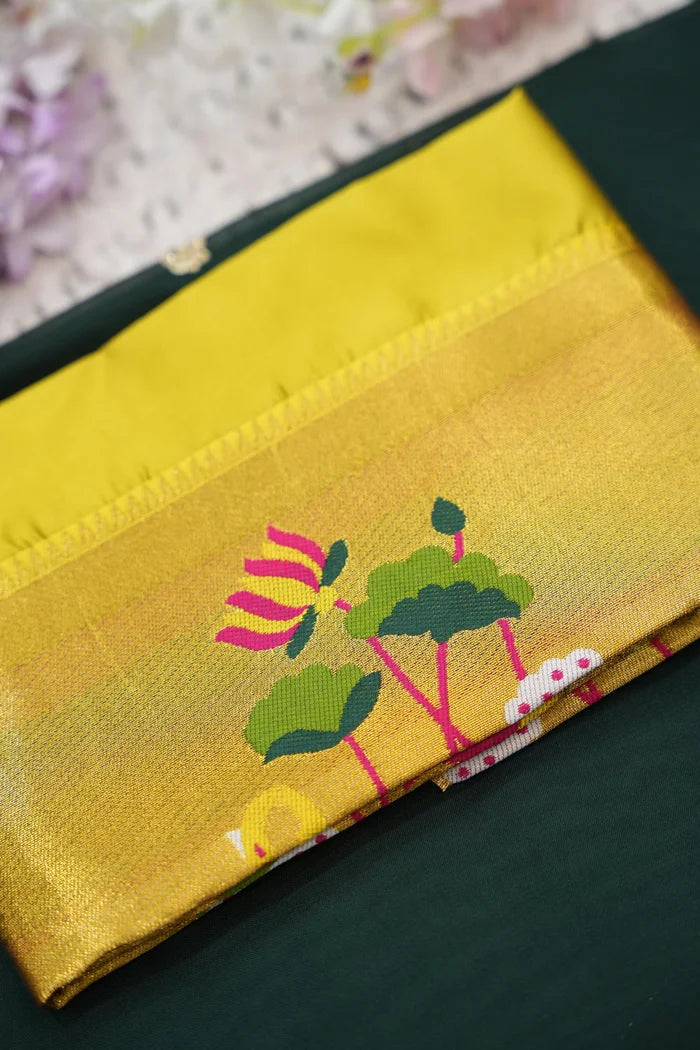 దక్షిణ భారత పండుగ సాంప్రదాయ హాఫ్ చీర (ఛవి) 