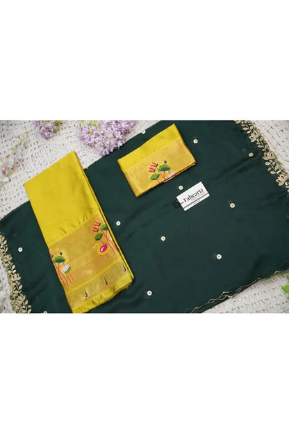 Beautiful South Indian Style Half Saree with Blouse and Dupatta for Women | Leela