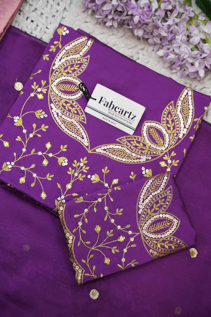 Beautiful South Indian Style Half Saree with Blouse and Dupatta for Women | Vaidehi