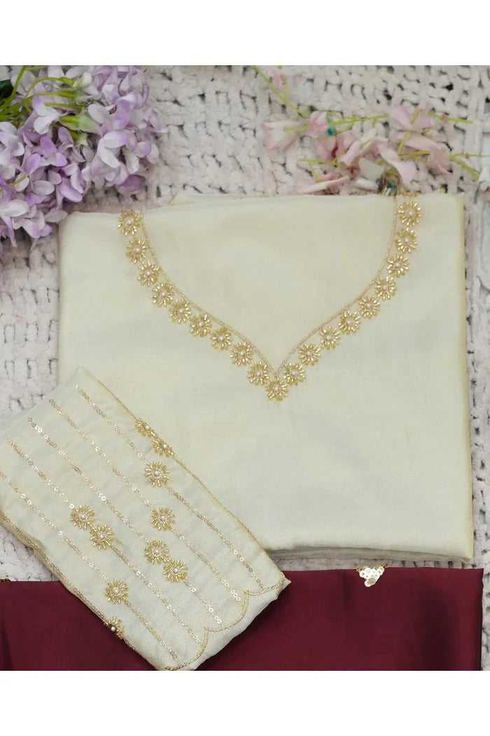 దక్షిణ భారత పండుగ సాంప్రదాయ హాఫ్ చీర (ఛవి) 