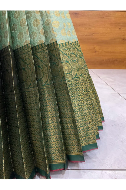 దక్షిణ భారత పండుగ సాంప్రదాయ హాఫ్ చీర (ఛవి) 