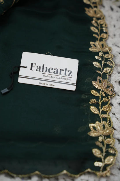 Beautiful South Indian Style Half Saree with Embroidery Blouse and Dupatta for Women |  Furina