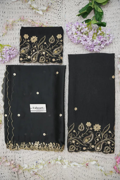 Beautiful South Indian Style Half Saree with Blouse and Dupatta for Women | Kusuma