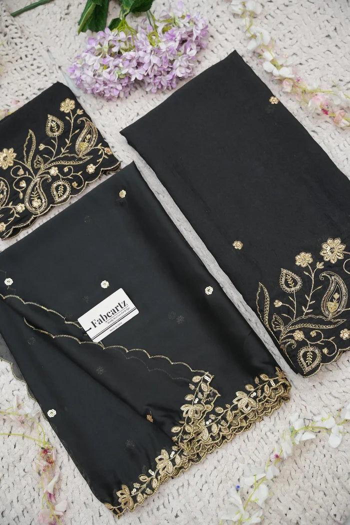 Beautiful South Indian Style Half Saree with Blouse and Dupatta for Women | Kusuma