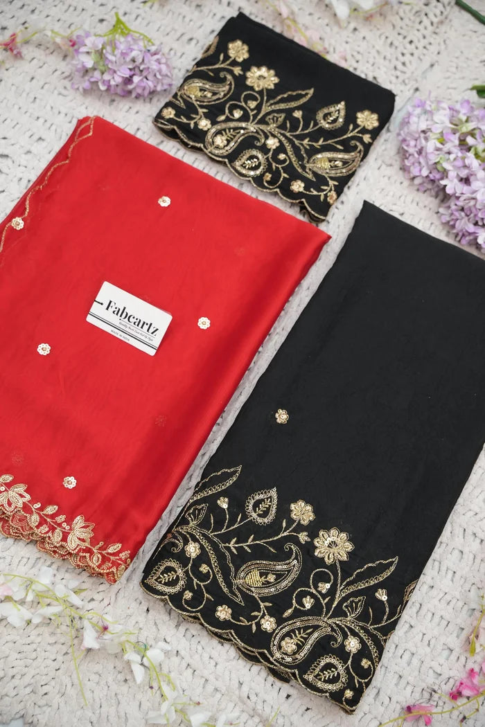 Beautiful South Indian Style Half Saree with Blouse and Dupatta for Women | Kusuma