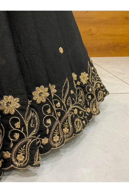 Beautiful South Indian Style Half Saree with Blouse and Dupatta for Women | Kusuma