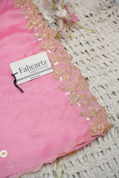 Beautiful South Indian Style Half Saree with Blouse and Dupatta for Women | Kusuma
