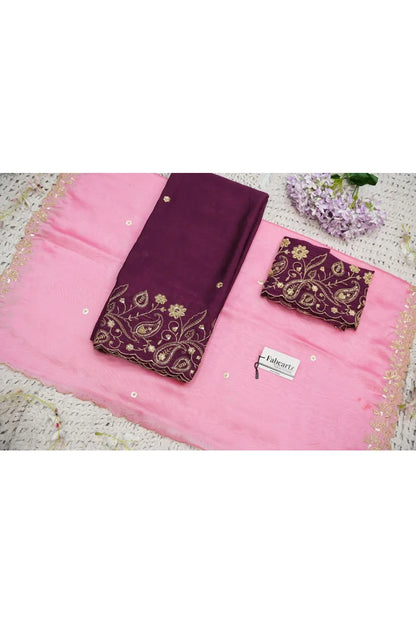 Beautiful South Indian Style Half Saree with Blouse and Dupatta for Women | Kusuma