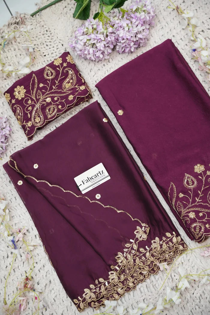 Beautiful South Indian Style Half Saree with Blouse and Dupatta for Women | Kusuma