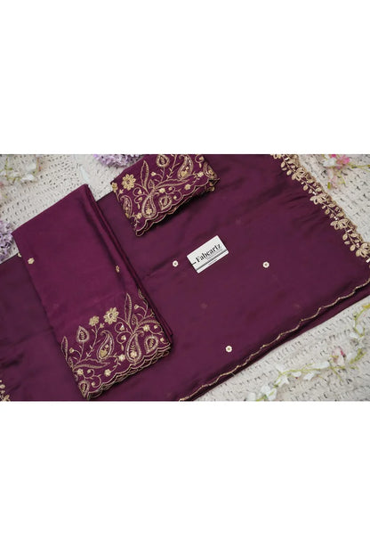 Beautiful South Indian Style Half Saree with Blouse and Dupatta for Women | Kusuma