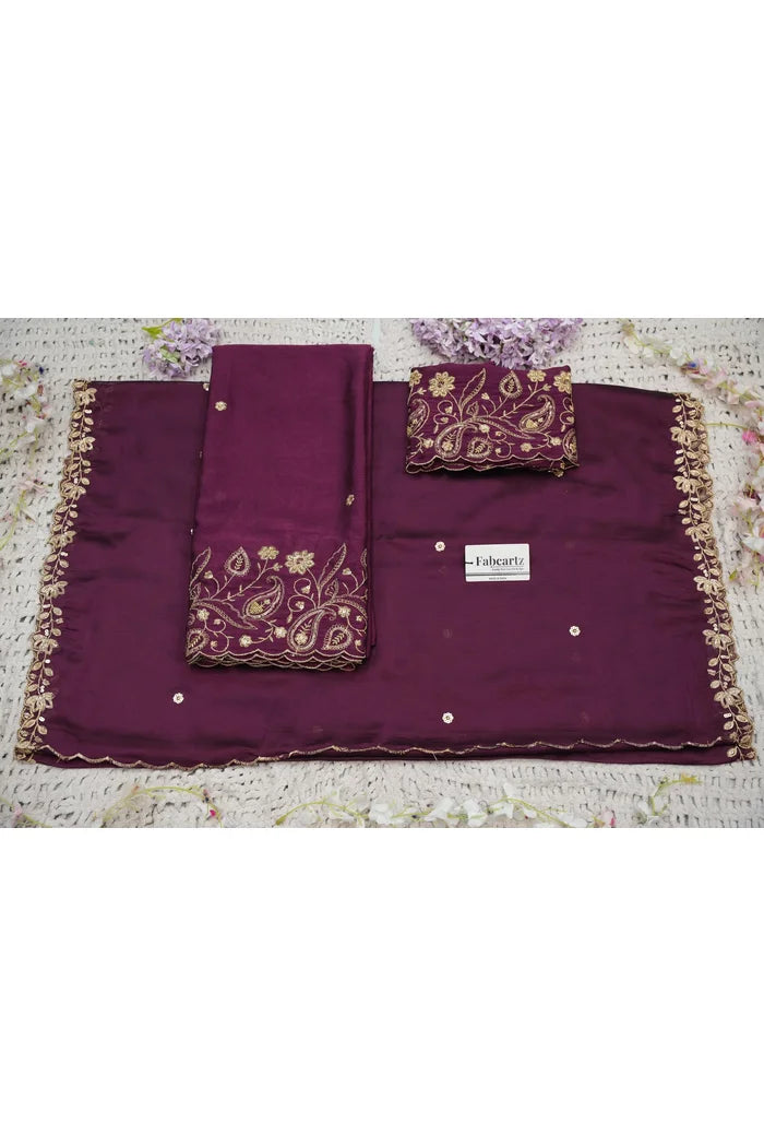 Beautiful South Indian Style Half Saree with Blouse and Dupatta for Women | Kusuma