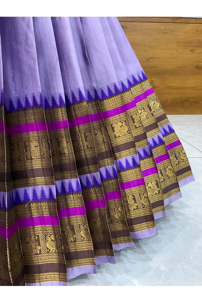 దక్షిణ భారత పండుగ సాంప్రదాయ హాఫ్ చీర (ఛవి) 