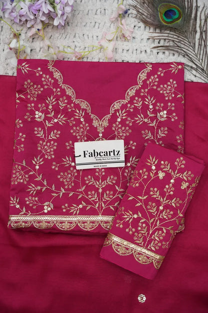 Beautiful South Indian Style Half Saree with Blouse and Dupatta for Women | Rudhira