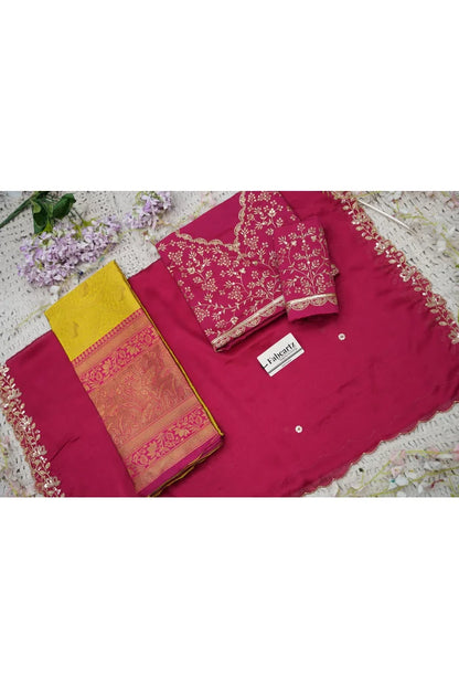 Beautiful South Indian Style Half Saree with Blouse and Dupatta for Women | Rudhira
