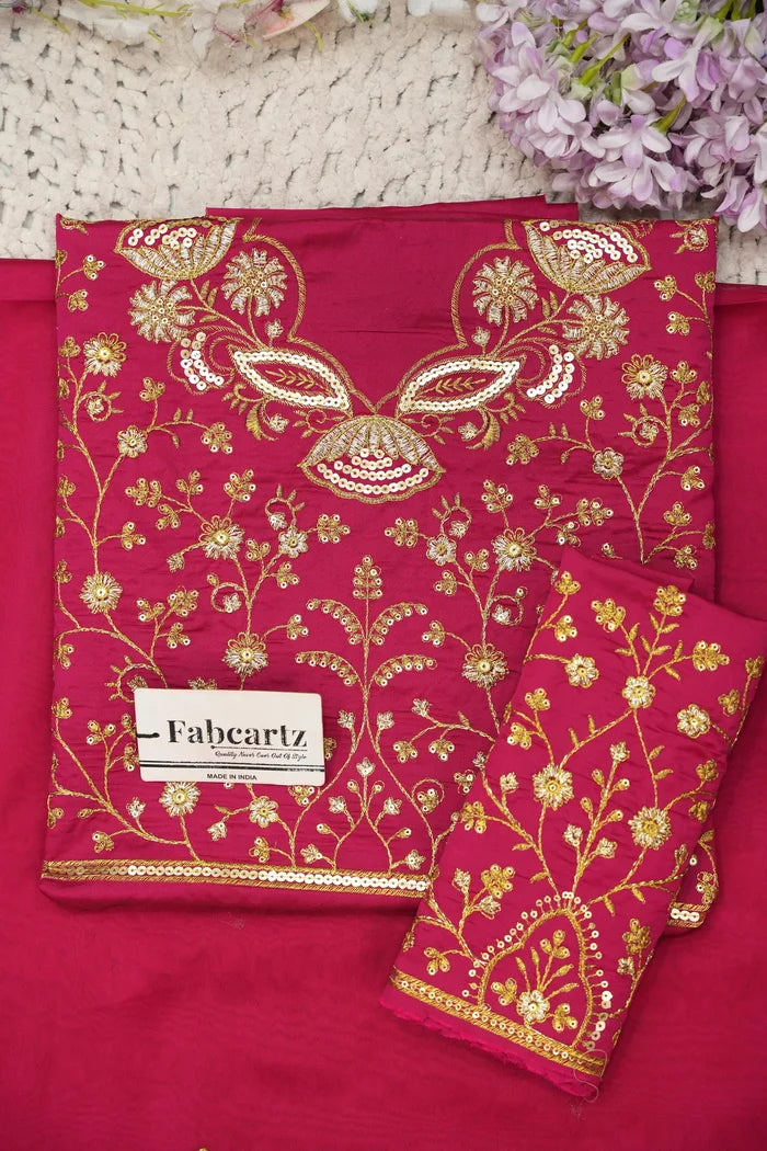 Beautiful South Indian Style Half Saree with Blouse and Dupatta for Women | Lajja