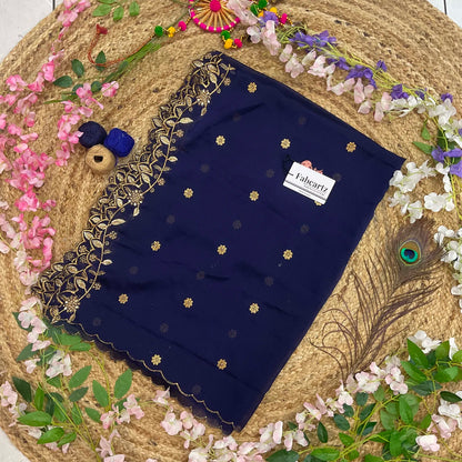RangoliDup Beautiful Embroidery & Beads work Rangoli Dupatta for women | Only Dupatta