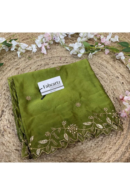 Beautiful Embroidery & Beads work Rangoli Dupatta for women | Only Dupatta RangoliDup