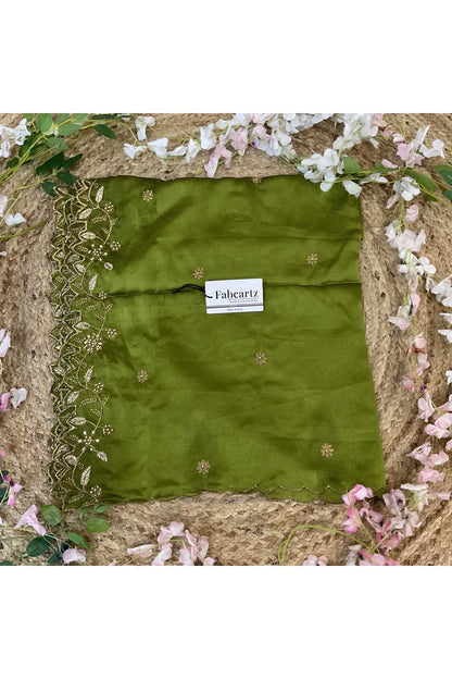 Beautiful Embroidery & Beads work Rangoli Dupatta for women | Only Dupatta RangoliDup