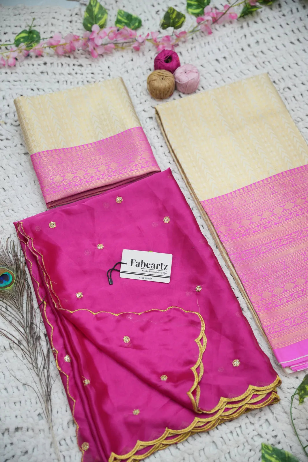 Rehani South Indian Festival Traditional Half Saree