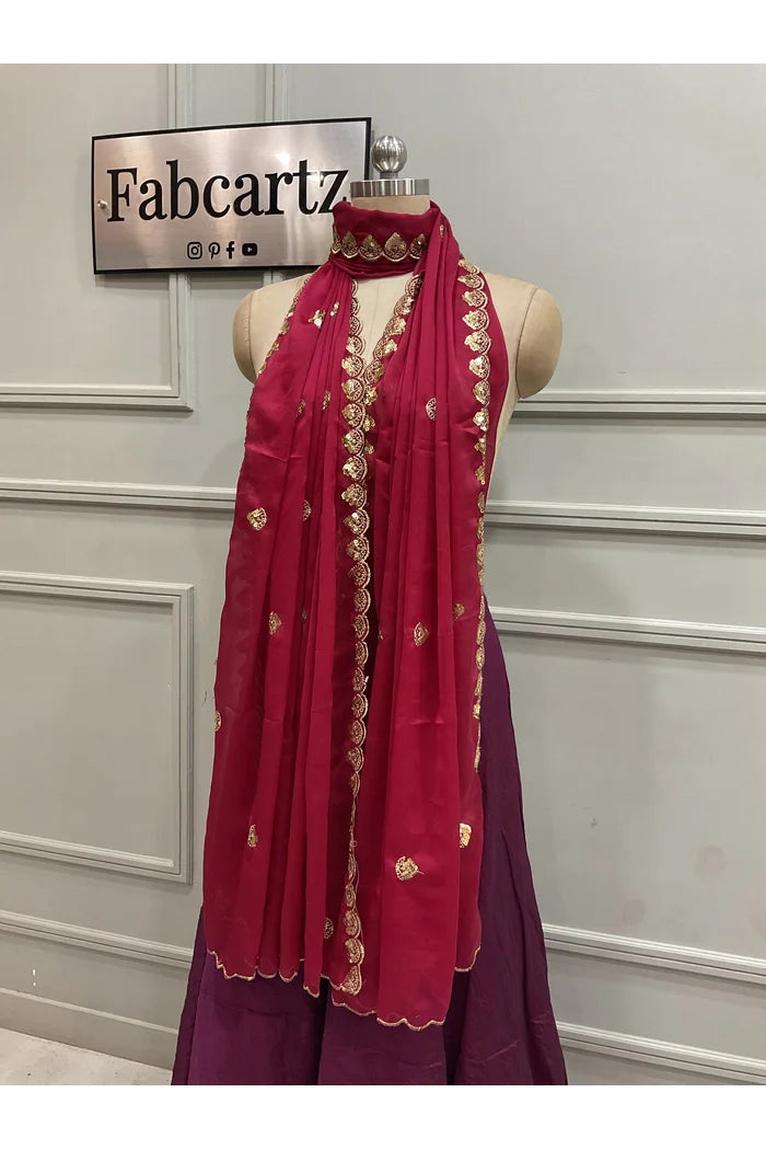 Beautiful Embroidery work Rangoli Dupatta for women | Only Dupatta Satyabhumi Dup