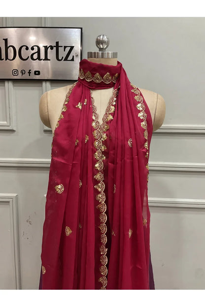 Beautiful Embroidery work Rangoli Dupatta for women | Only Dupatta Satyabhumi Dup