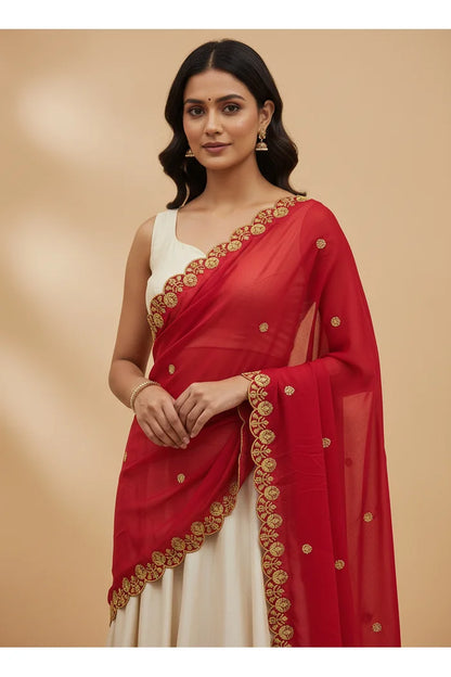 Beautiful Embroidery work Rangoli Dupatta for women | Only Dupatta Starwars Dup