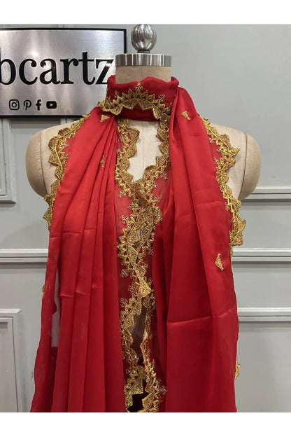 Beautiful Embroidery work Rangoli Dupatta for women | Only Dupatta LineShower Dup