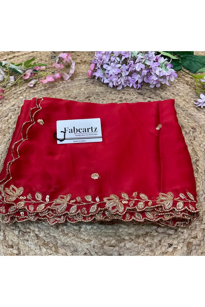 Beautiful Embroidery work Rangoli Dupatta for women | Only Dupatta BiliPatra Dup