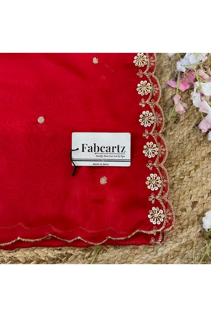 Beautiful Hand work and Beads work Rangoli Dupatta for women | Only Dupatta Dharani Dup