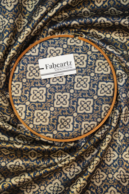 ONLY SHERWANI FABRIC JACQUARD WITH ZARI WORK (Tiles)