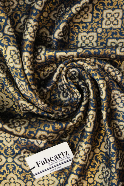 ONLY SHERWANI FABRIC JACQUARD WITH ZARI WORK (Tiles)