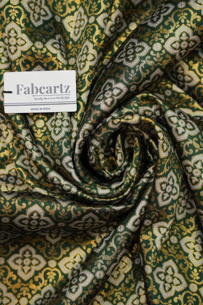 ONLY SHERWANI FABRIC JACQUARD WITH ZARI WORK (Tiles)