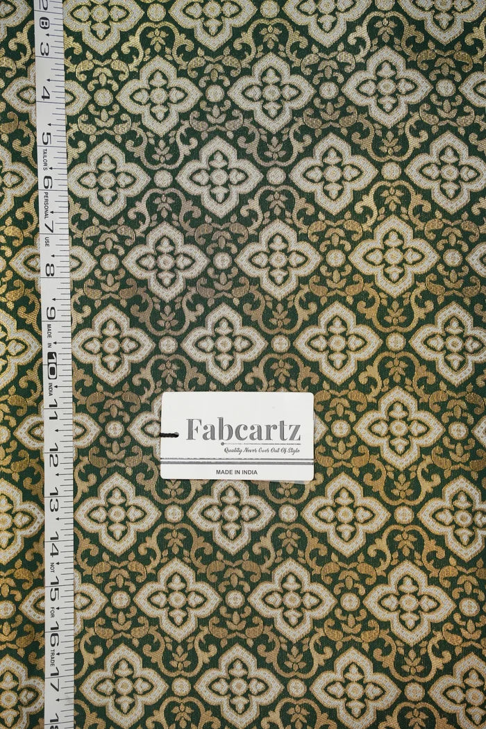 ONLY SHERWANI FABRIC JACQUARD WITH ZARI WORK (Tiles)