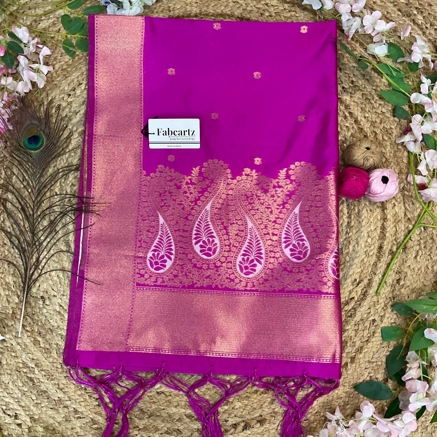 SarojiniDup Beautiful Jacquard Woven Design Dupatta for women | Only Dupatta