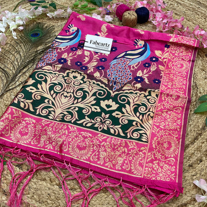 SawanDup Beautiful Jacquard Woven Design Dupatta for women | Only Dupatta