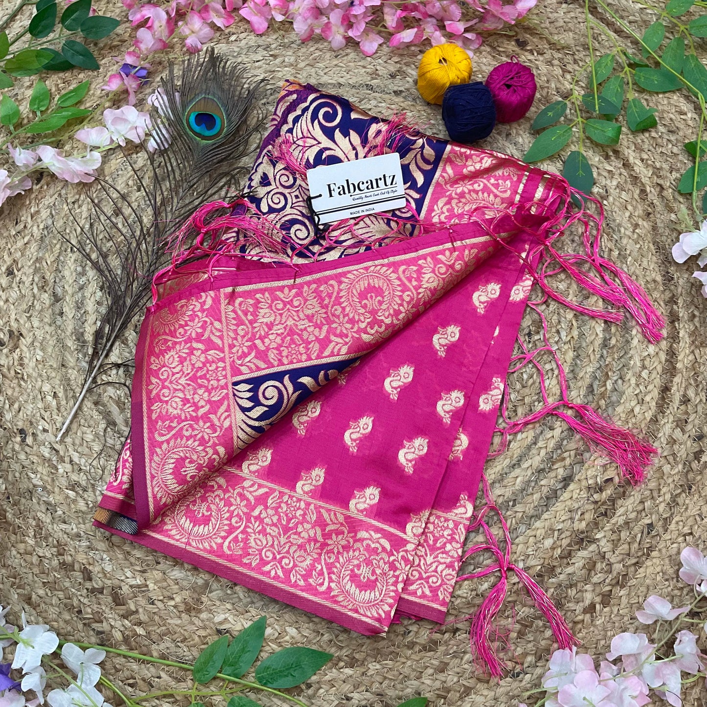 SawanDup Beautiful Jacquard Woven Design Dupatta for women | Only Dupatta