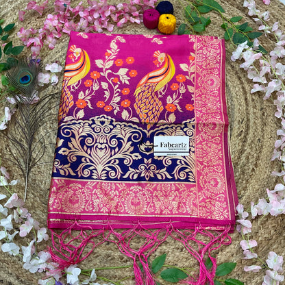 SawanDup Beautiful Jacquard Woven Design Dupatta for women | Only Dupatta