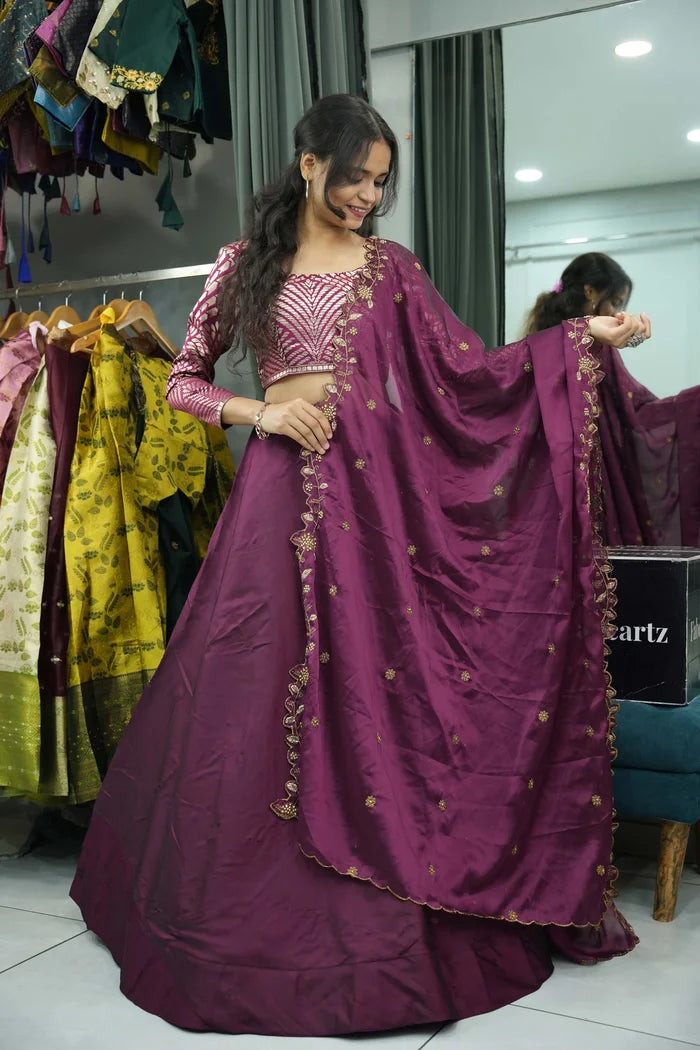 Vikrant Women's Lehenga Choli with Dupatta for Women