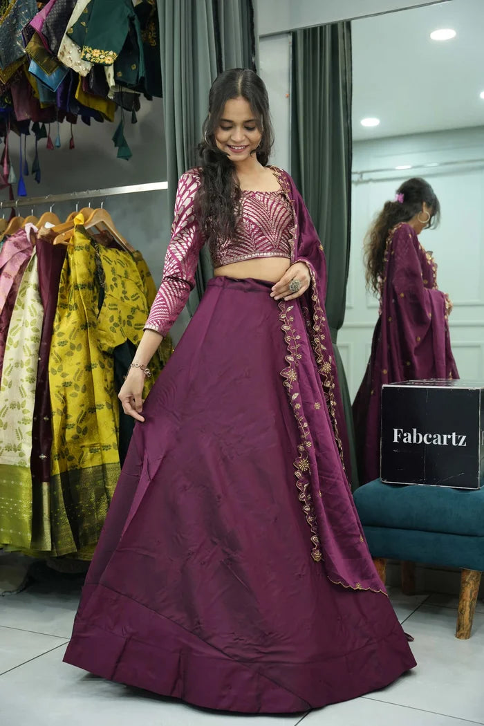 Vikrant Women's Lehenga Choli with Dupatta for Women