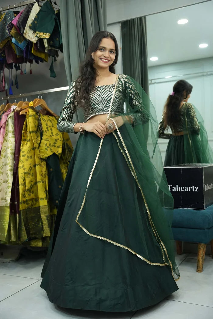 Vikrant Women's Lehenga Choli with Dupatta for Women