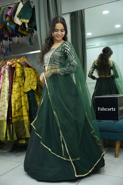 Vikrant Women's Lehenga Choli with Dupatta for Women