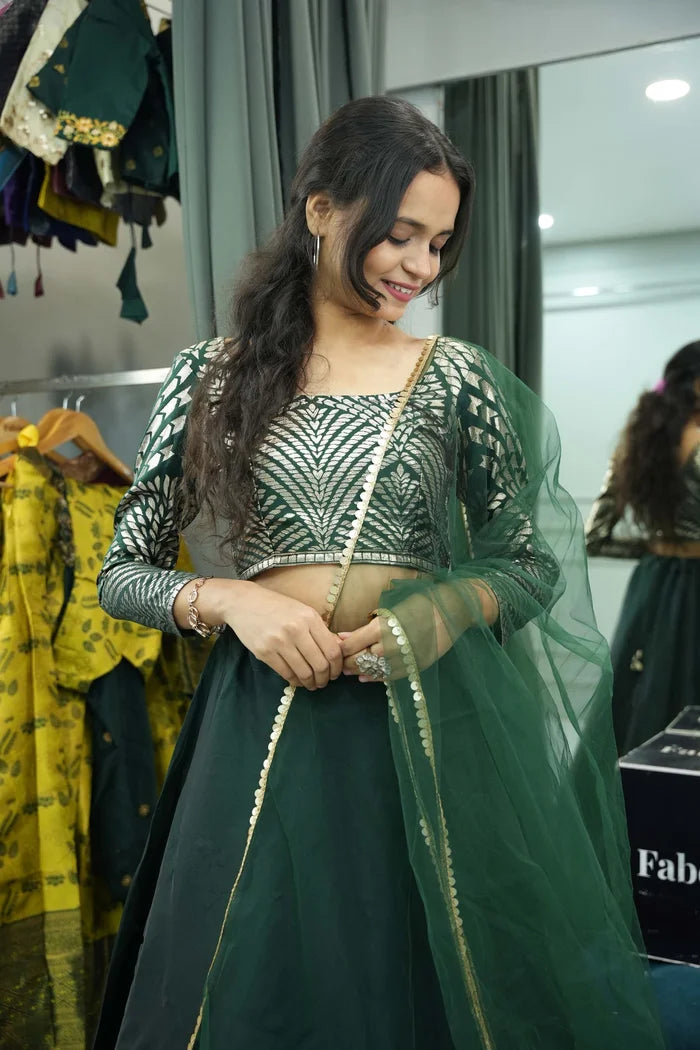 Vikrant Women's Lehenga Choli with Dupatta for Women