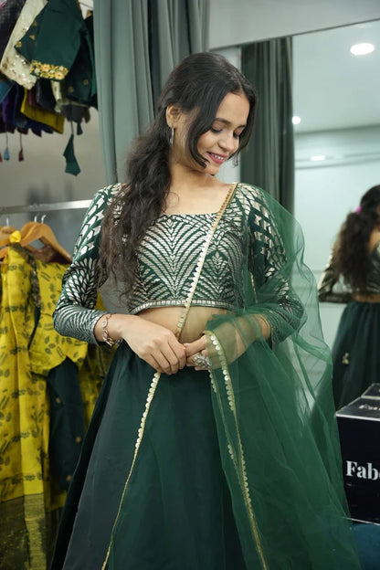 Vikrant Women's Lehenga Choli with Dupatta for Women