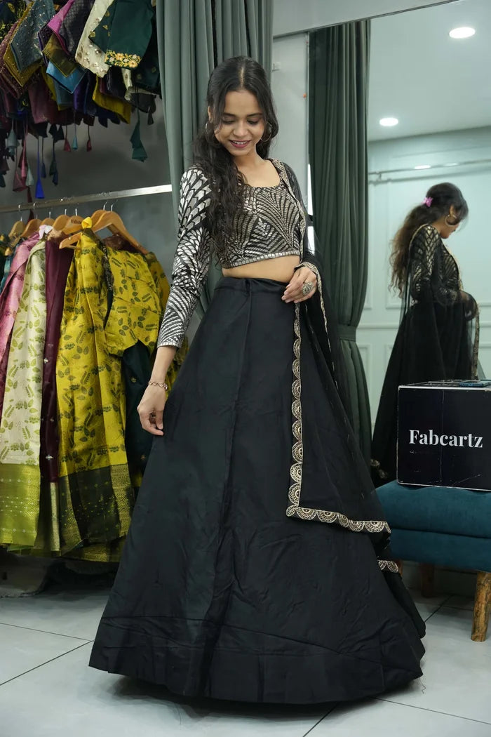 Vikrant Women's Lehenga Choli with Dupatta for Women