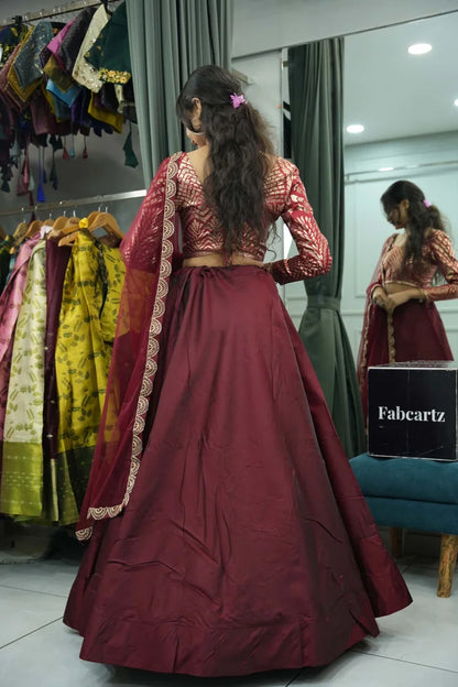 Vikrant Women's Lehenga Choli with Dupatta for Women