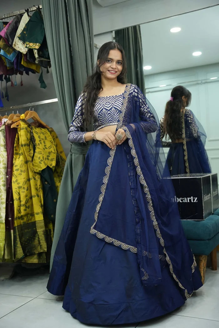 Vikrant Women's Lehenga Choli with Dupatta for Women