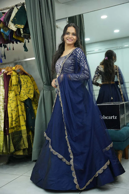 Vikrant Women's Lehenga Choli with Dupatta for Women