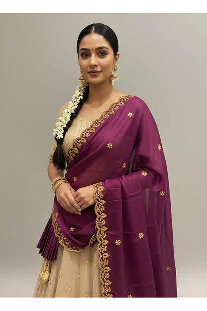 Beautiful Embroidery work Rangoli Dupatta for women | Only Dupatta PihuSudha Dup