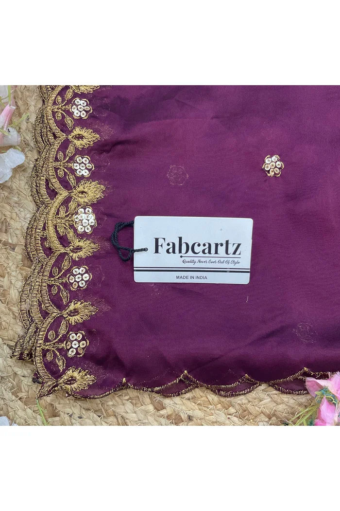 Beautiful Embroidery work Rangoli Dupatta for women | Only Dupatta PihuSudha Dup